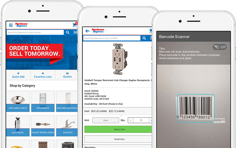 Interline Brands Procures Mobile Order Efficiency With - Website (927x550), Png Download