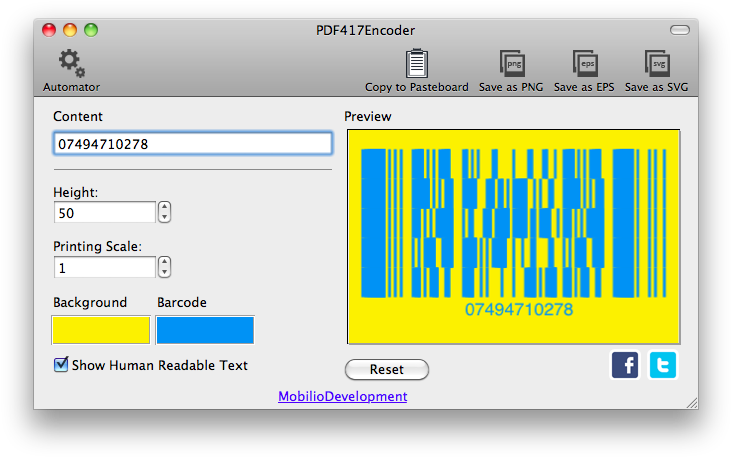 Pdf417 Changing Color - Barcode Generator Ean13 (744x470), Png Download