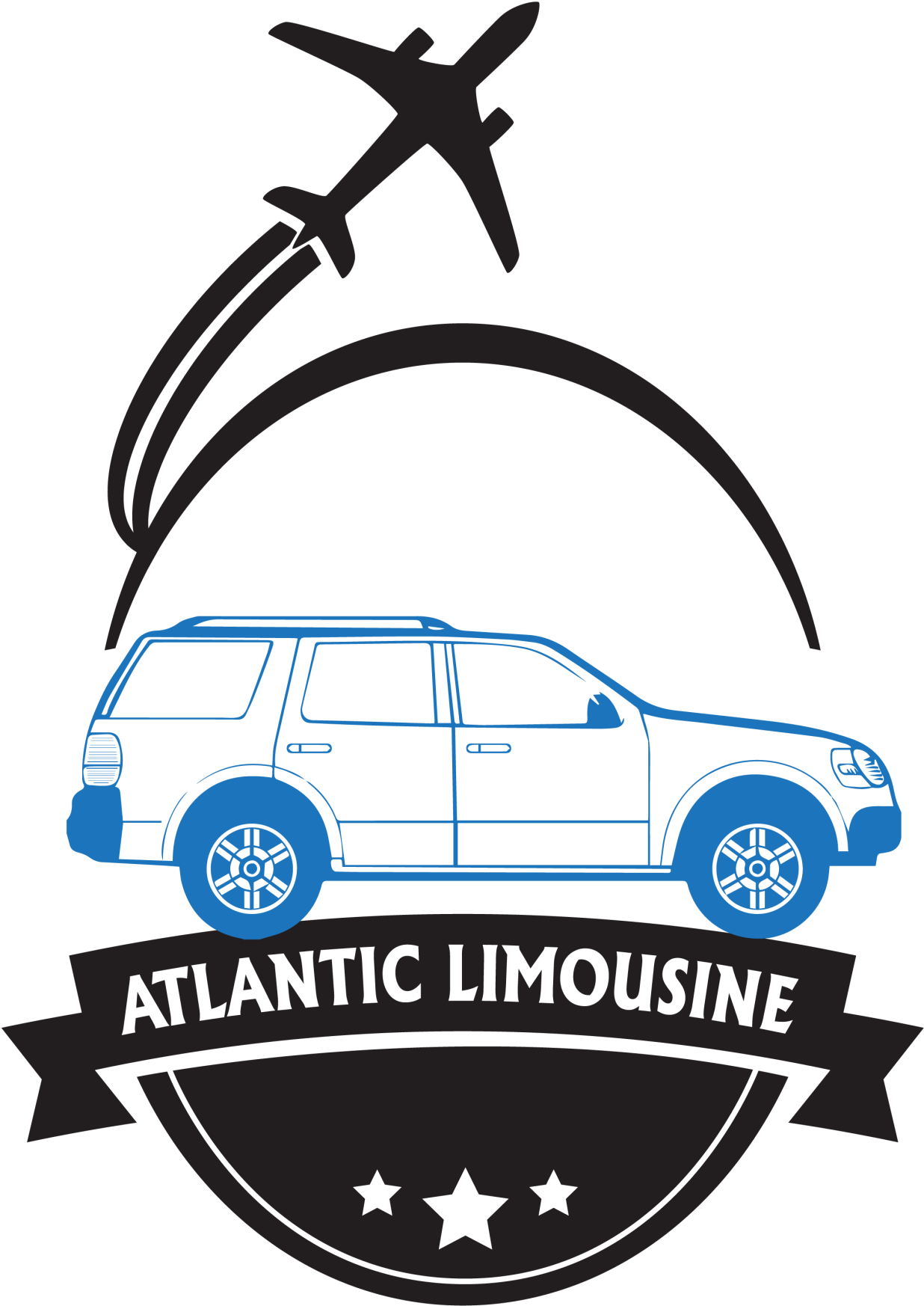 Atlantic Limo Logo Png - Limousine (2718x2142), Png Download