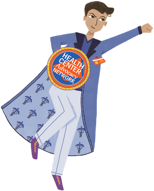 Male Hero Png - National Health Center Week 2018 (800x800), Png Download