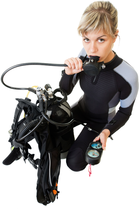 Because First Dive Is The Industry's First Worldwide - Scuba Diving (500x750), Png Download