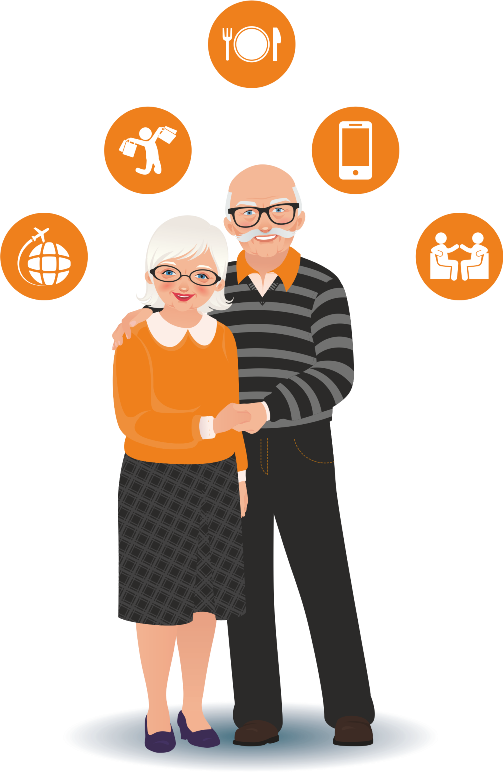 Retirement Is A State Of Mind Of Being Financially - Happy Retirement Retirement Icon (503x772), Png Download