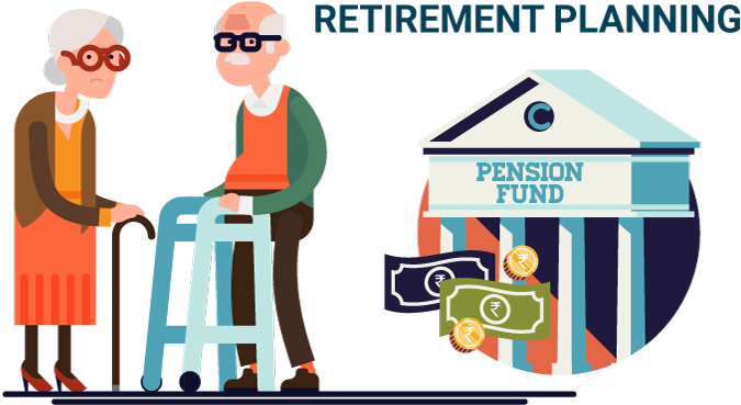 Freeuse Download Lack Of Social Security And Pension - Saving For Retirement Clipart (750x393), Png Download