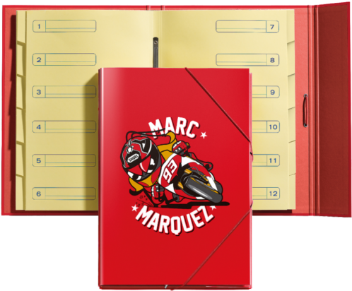 Red Classification File Folder Mm93 - Hacer Un Dossier Escolar (565x565), Png Download