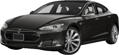 Details - Tesla With White Background (500x330), Png Download