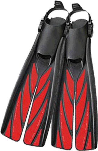 Atomic Split Fins (500x500), Png Download