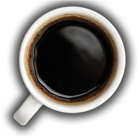 Coffee Cup Top Png Jpg Royalty Free Stock - Top Of Coffee Mug (642x450), Png Download