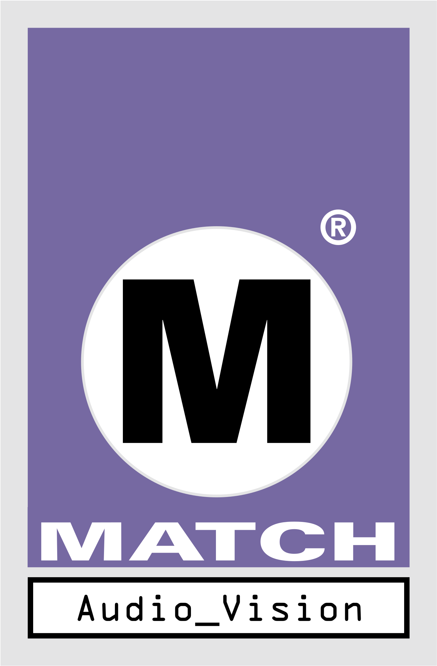 Match Audio & Video Logo Png Transparent - Poster (2400x2400), Png Download