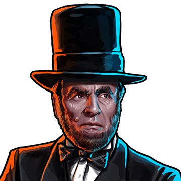 Abraham Lincoln Png (360x360), Png Download