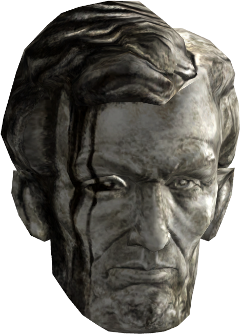 Abraham Lincoln's Head - Abraham Lincoln Head Png (519x705), Png Download