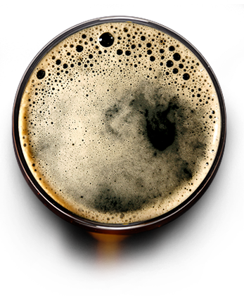 Beer From Top Png (347x421), Png Download