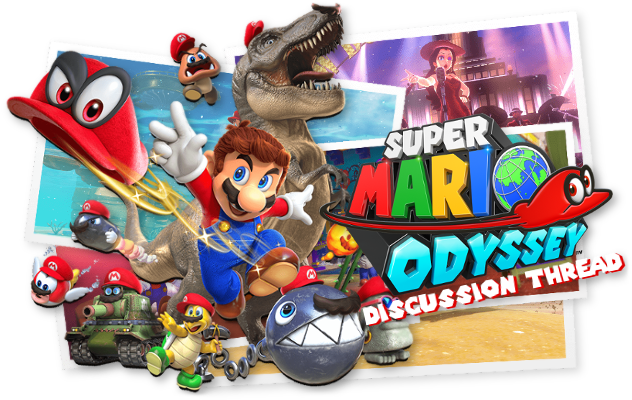 [ Img] - Super Mario Odyssey Nintendo Switch (640x400), Png Download
