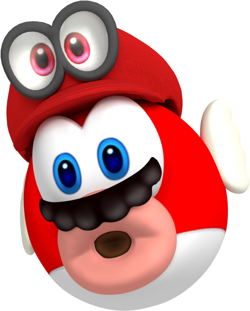 Mario Odyssey Png (941x1080), Png Download