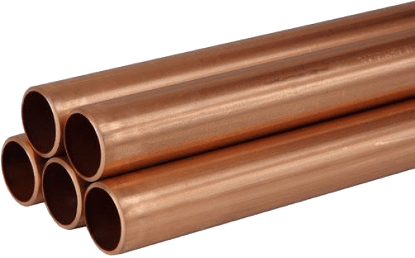 Copper-pipes - Copper Pipes (588x500), Png Download