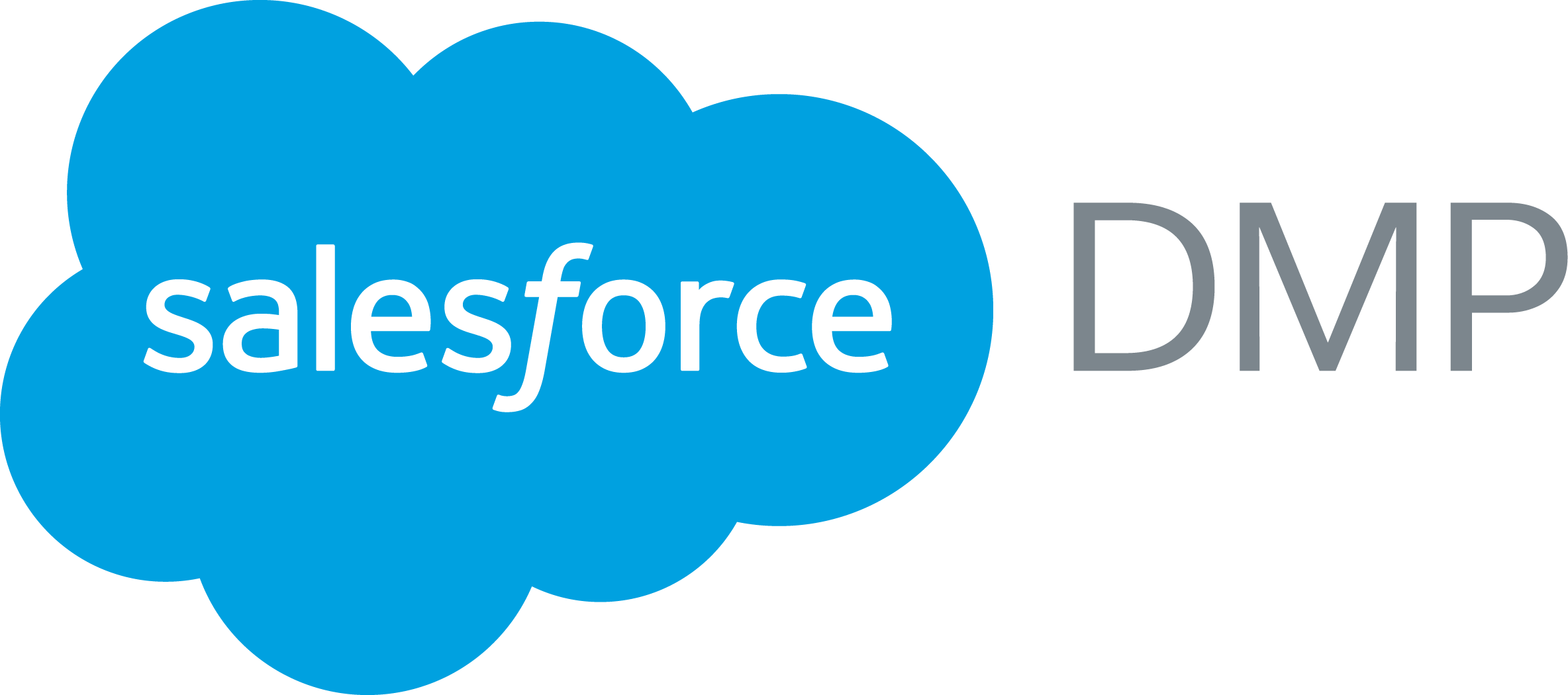 Logo - Salesforce Dmp Logo (2368x1050), Png Download