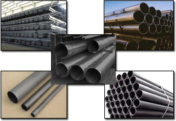 Carbon Pipes By Solid Steel Supply - Pipe (594x409), Png Download