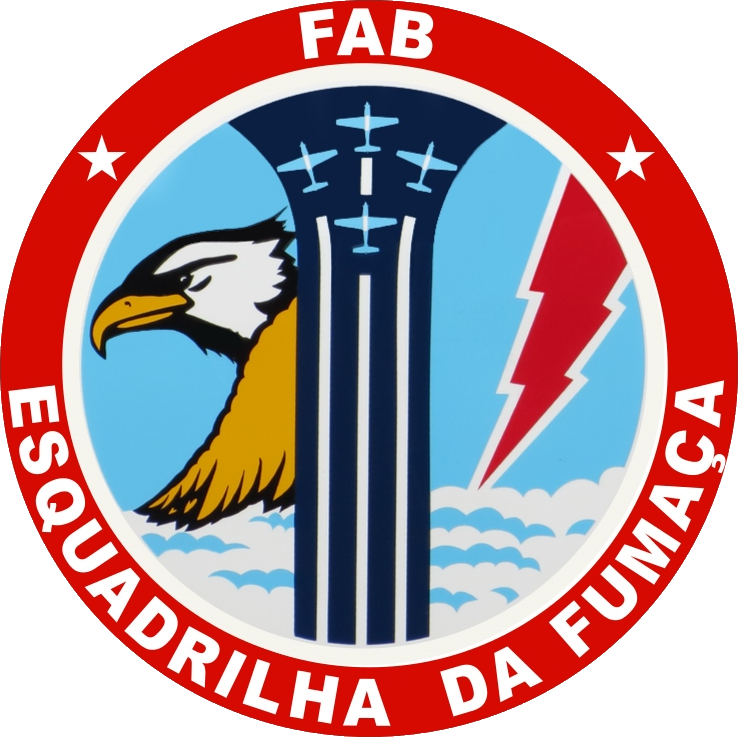 Logo Esquadrilha Da Fumaça - Esquadrilha Da Fumaça (738x737), Png Download