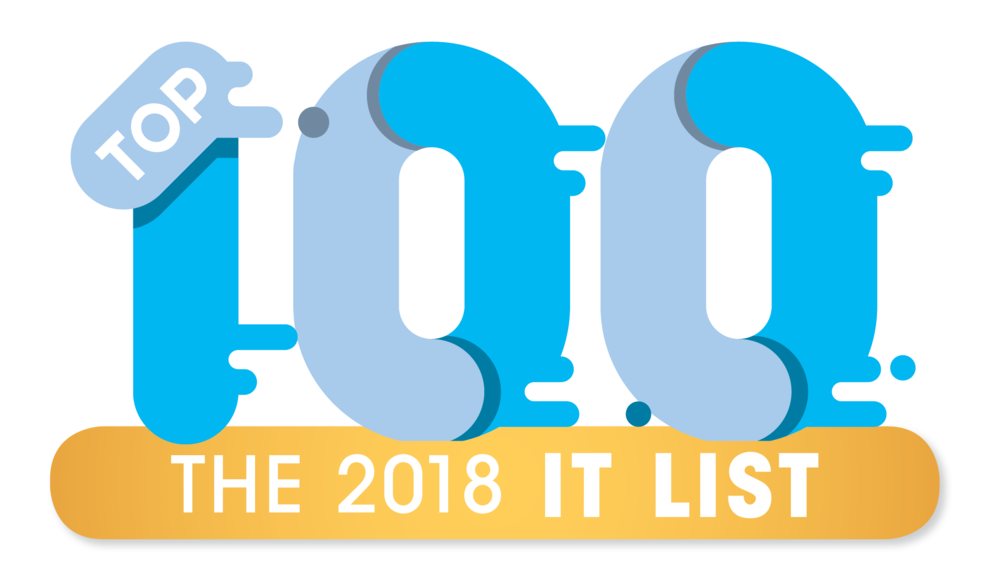 Top 100 2018 It List Logo-01 - Event Marketer It List 2018 (1000x856), Png Download