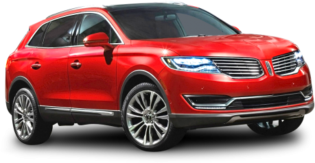 Red Lincoln Mkx Car Png-image - 2018 Lincoln Mkx Colours (500x268), Png Download
