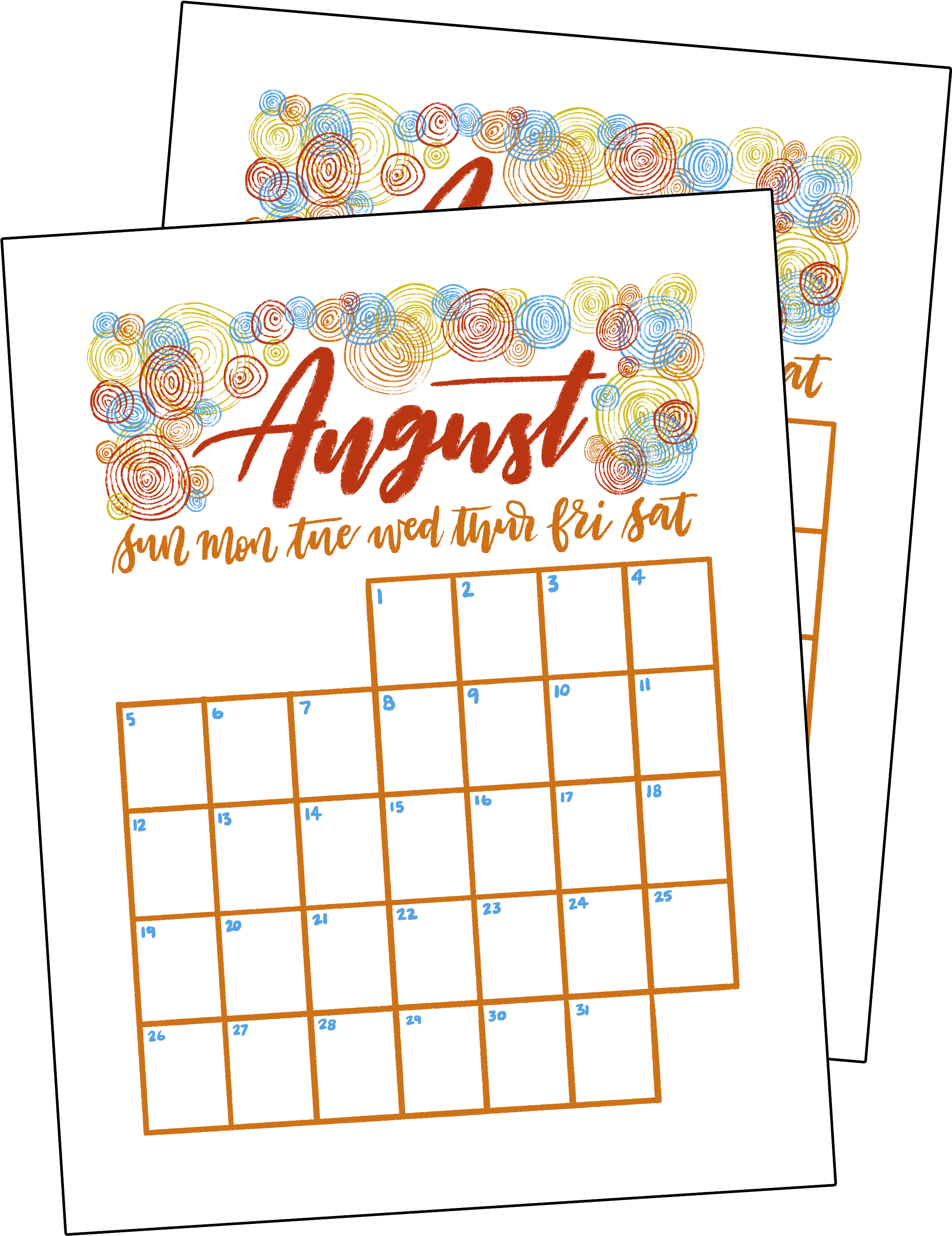 Are You Ready To Take On August - Paper (2550x3300), Png Download