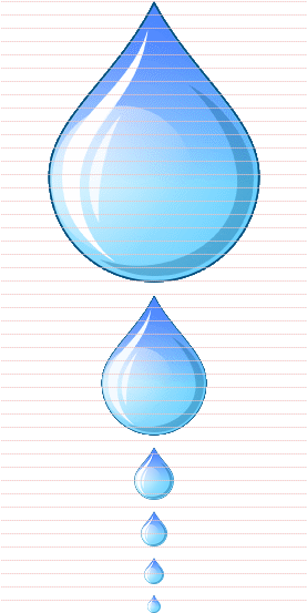 Water Drop Icon On Behance - Drop Icon (276x574), Png Download