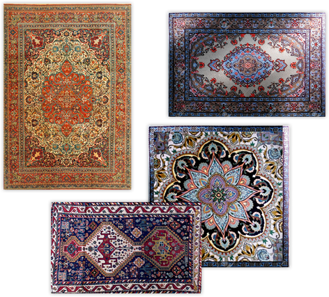Fine Area Rugs - Persian Carpet (472x426), Png Download