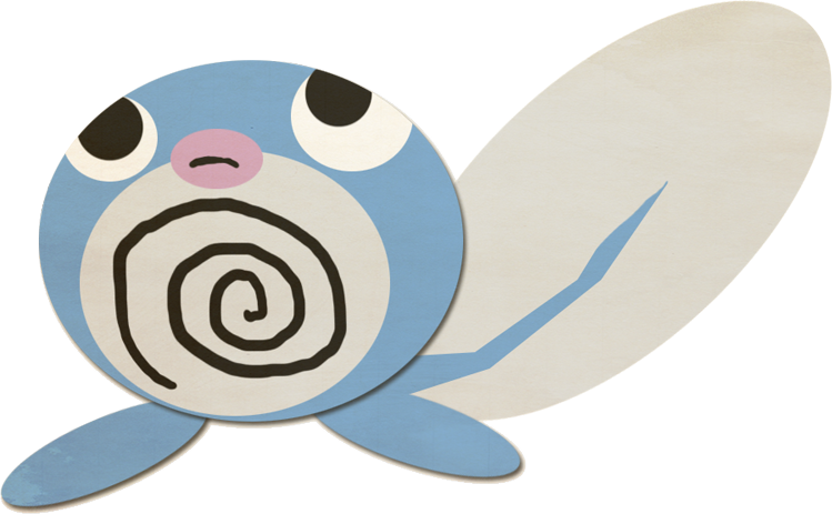 View Poliwag , - Fish (749x463), Png Download