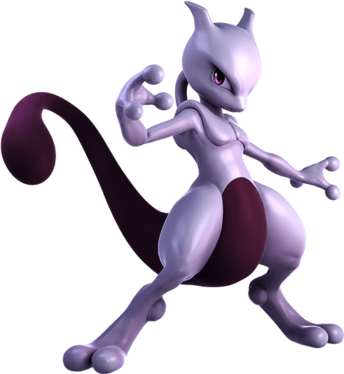 Mewtwo Super Smash Bros Ultimate - Super Smash Bros Ultimate Mewtwo (628x608), Png Download