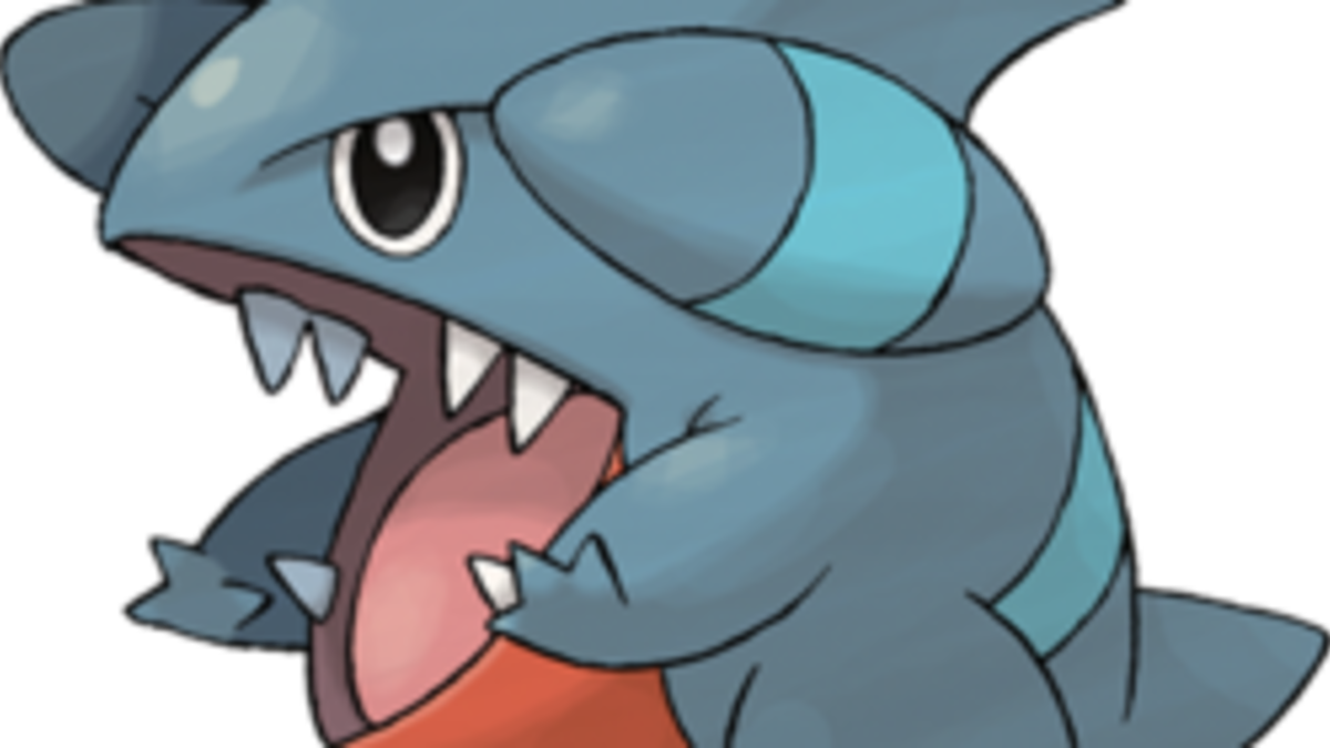 Pokemon Gible (1200x675), Png Download