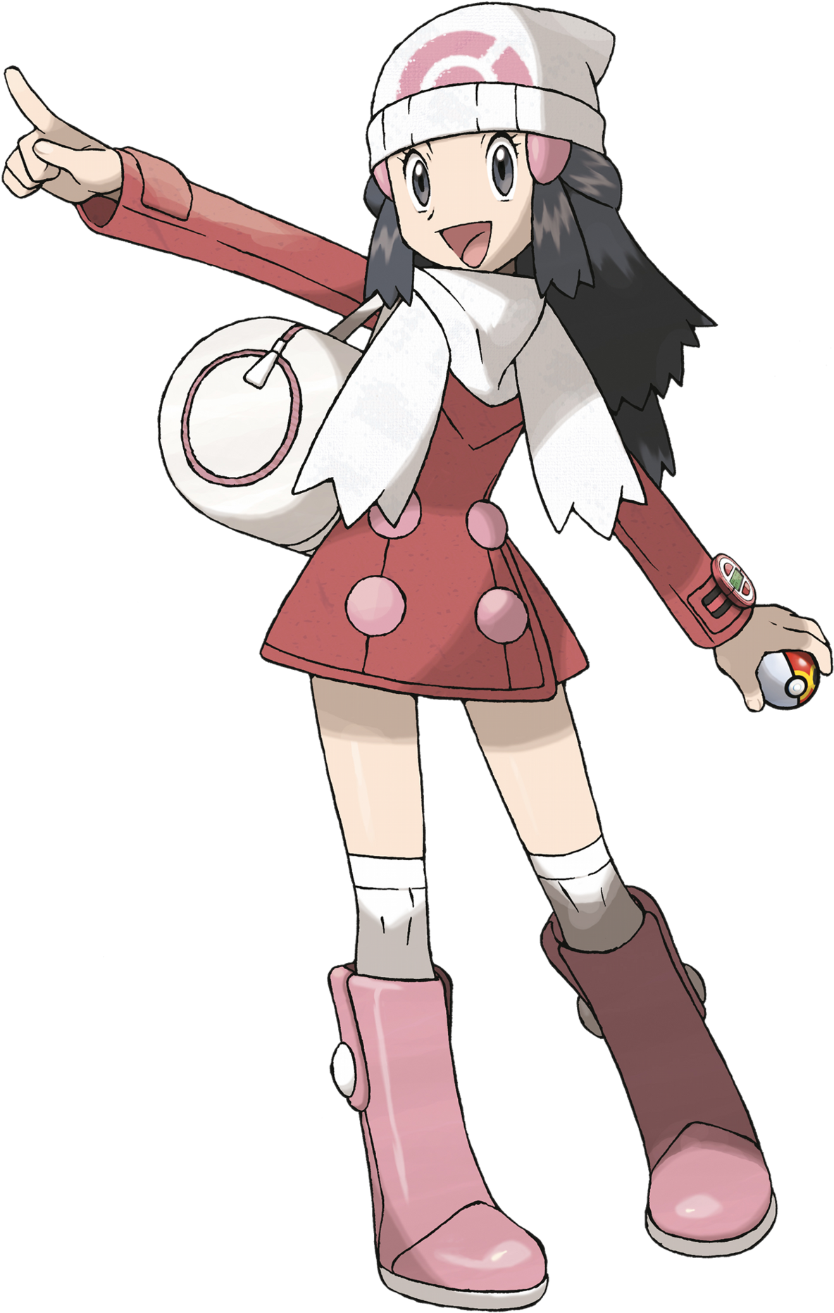 Dawn Pokemon Platinum (1200x1888), Png Download
