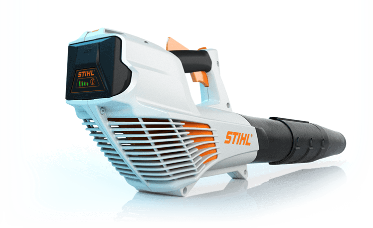 Stihl Bga 56 Battery Powered Leaf Blower - Stihl Leaf Blower Battery (748x457), Png Download