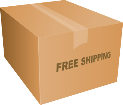 Box Png - Free Shipping Box Png (411x350), Png Download