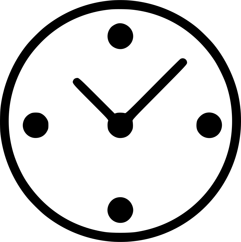 Time Clock - - Portable Network Graphics (980x984), Png Download