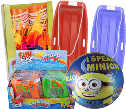 Outdoor Toys - Splash & Relax Snow Cruiser Sledge Toboggan- Pack (500x500), Png Download