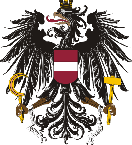 Austrian Eagle (547x600), Png Download