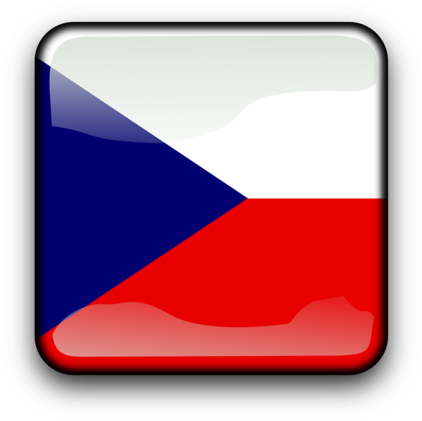 Flag Of The Czech Republic Austria Flag Of The Czech - Cz Icon (750x750), Png Download