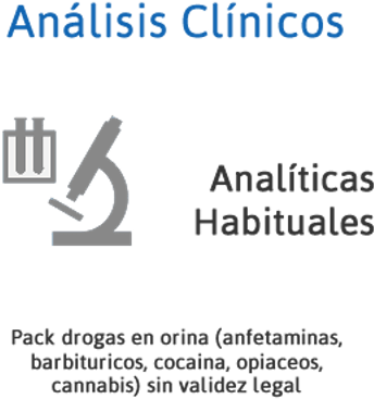 Analitica Pack Drogas En Orina Anfetaminas Barbituricos - Fax (400x400), Png Download