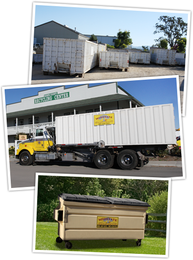 Trash Collection Recycle Collection Roll Off Containers - Roll Off Storage Containers (379x509), Png Download