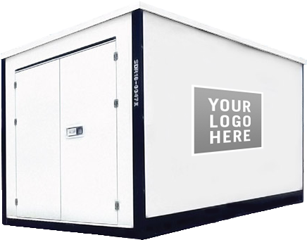 Mobile Storage Container Sales Around San Juan, Puerto - Your Logo Here (848x370), Png Download