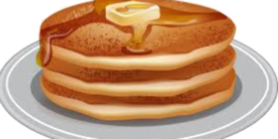 Pancakes Clip Art (555x278), Png Download