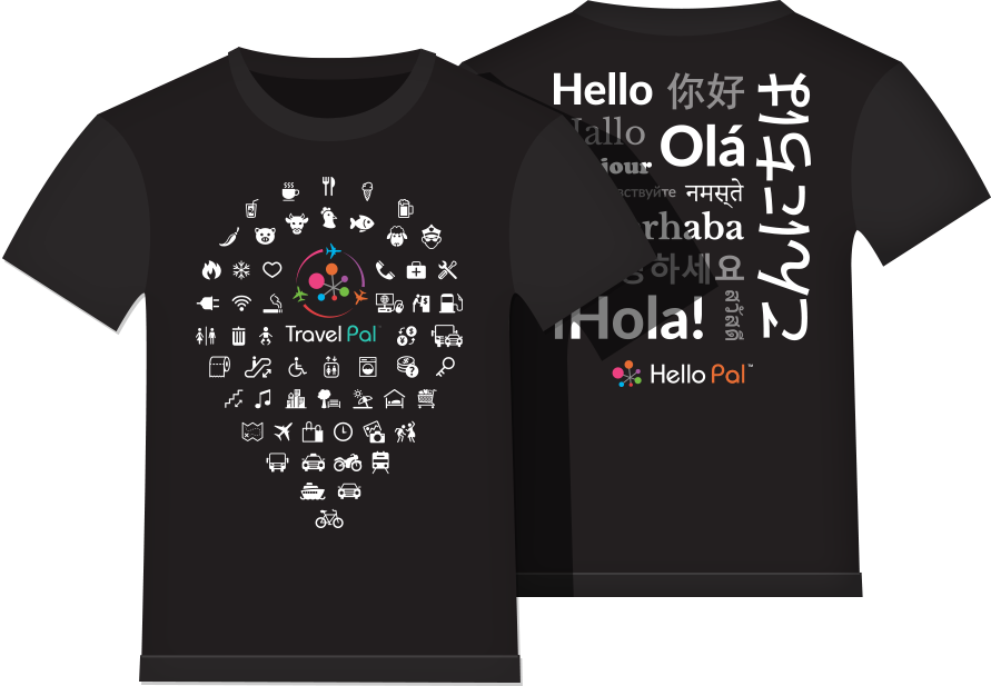 Travel Pal T-shirt - Travel Shirt (891x617), Png Download
