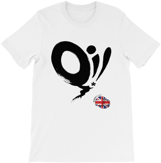 Uk Oi Logo White T-shirt - T Shirt Mobile Legends Black And White (600x600), Png Download