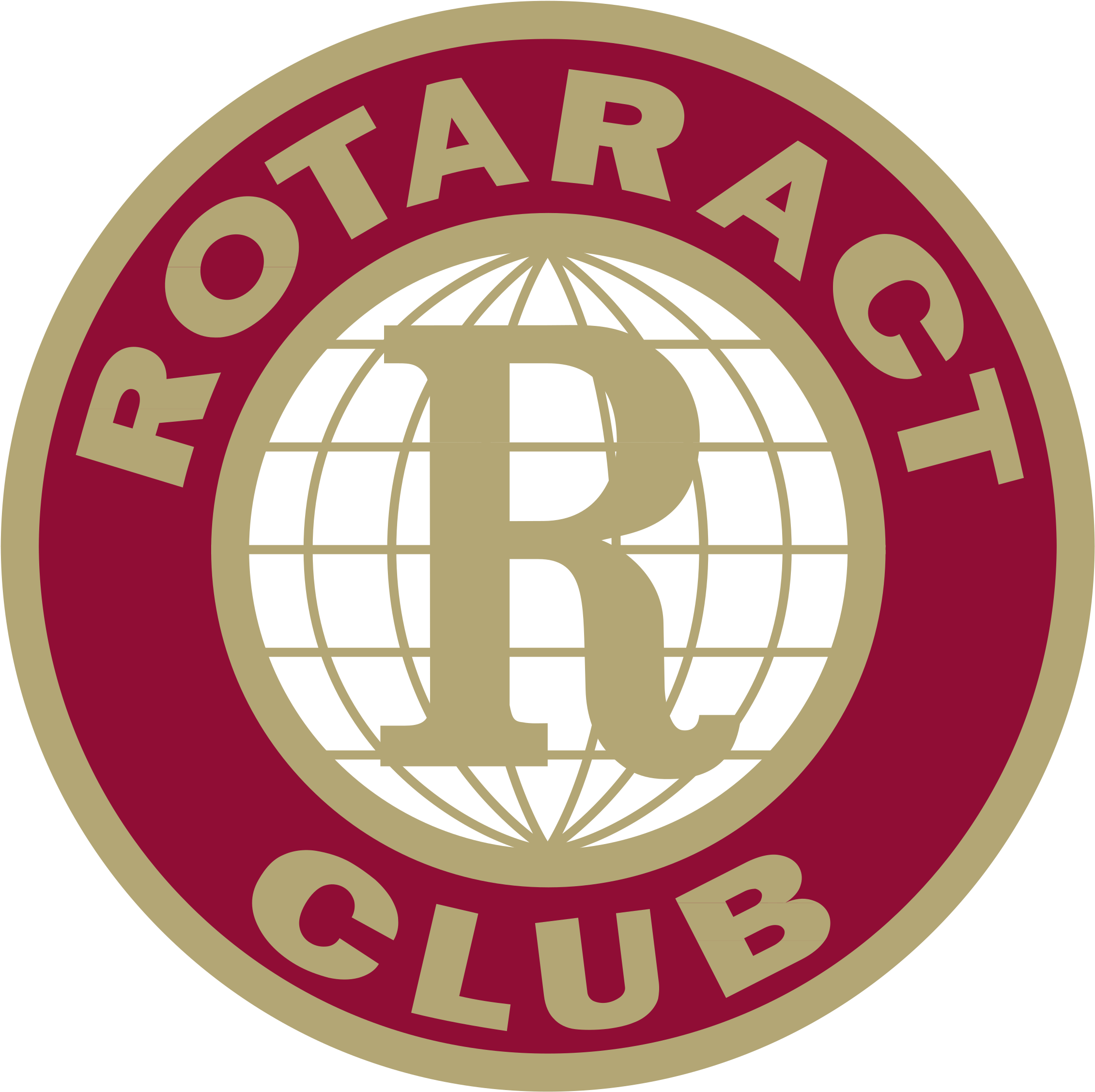 Rotaract Club Logo Png Transparent - Rotaract Club Logo (2400x2400), Png Download