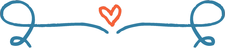 Our Story - Love Heart Divider Png (950x203), Png Download