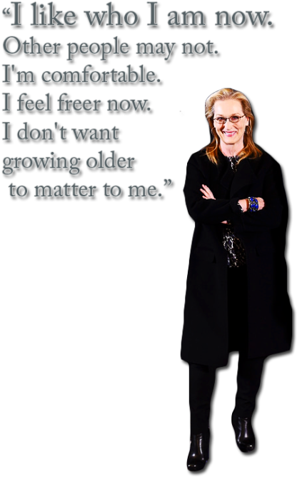 Streep - Meryl Streep (500x750), Png Download