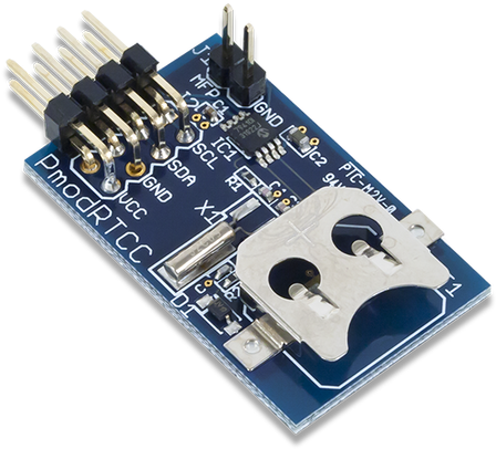 Real-time Clock / Calendar Product Image - Digilent Pmod Acl2 3-axis Mems Accelerometer, 410-255 (500x500), Png Download