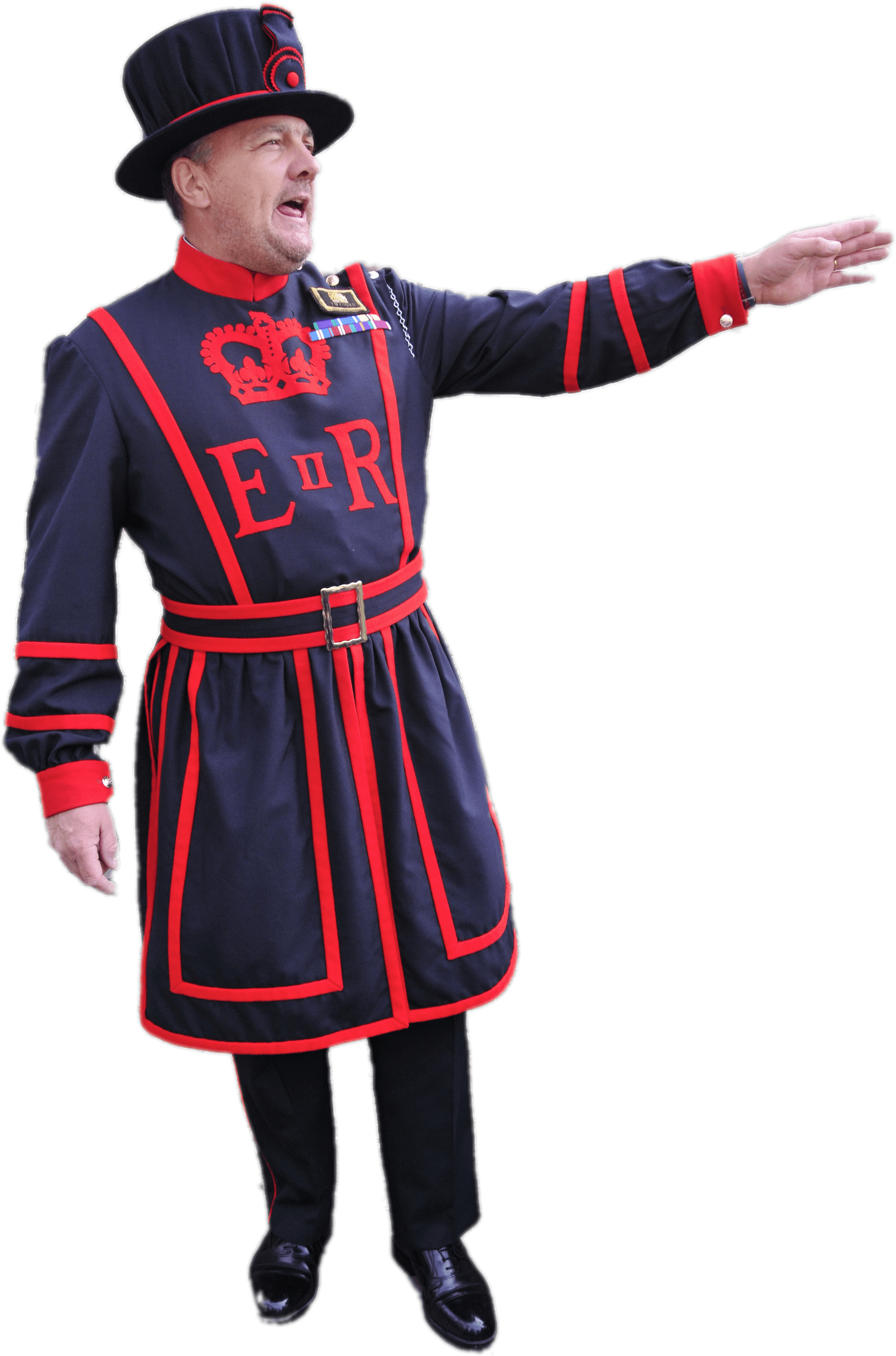 Beefeater Giving A Tour Png - Beefeater Png (2848x4288), Png Download