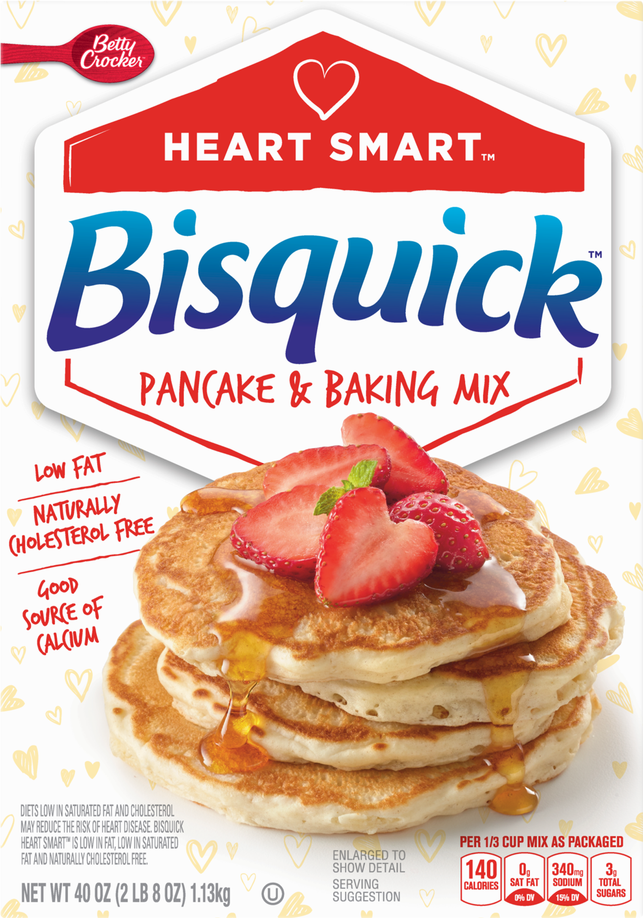 Betty Crocker Bisquick Heart Smart Pancake And Baking - Bisquick Gluten Free Pancake & Baking Mix - 16oz (1800x1800), Png Download
