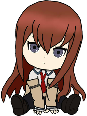 私はプロkaz - Kurisu Makise (400x400), Png Download