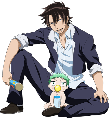 Although - Baby Beel Et Oga (398x480), Png Download